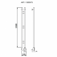 Дизайн-радиатор ART I Полотенцесушители «Ника»