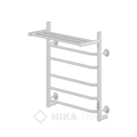 Полотенцесушитель WAY III c полкой 60/50 U RAL9016 Полотенцесушители «Ника»