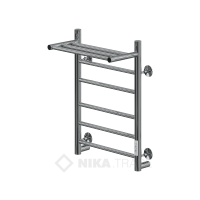 Полотенцесушитель WAY II c полкой 60/40 U Полотенцесушители «Ника»