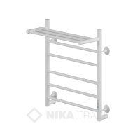 Полотенцесушитель WAY II c полкой 60/50 U RAL9016 Полотенцесушители «Ника»