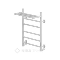 Полотенцесушитель WAY II c полкой 60/40 U RAL9016 Полотенцесушители «Ника»