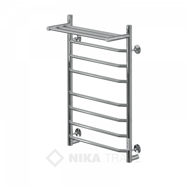 Полотенцесушитель WAY III c полкой 80/50 U Полотенцесушители «Ника»