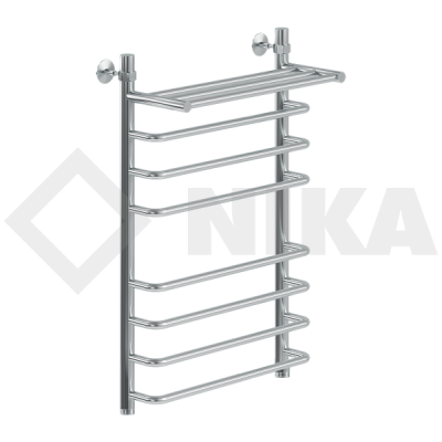 Л90 (г) ВП-80/40/46 с полочкой водяной Полотенцесушители «Ника»