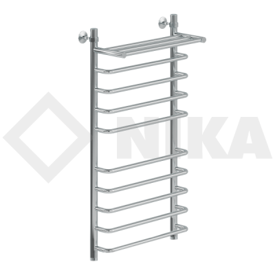 Л90 (г) ВП-100/50/56 с полочкой водяной Полотенцесушители «Ника»