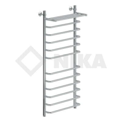 Л90 (г) ВП-120/40/46 с полочкой водяной Полотенцесушители «Ника»