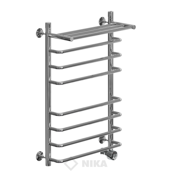 Л90 (г) ВП-80/50/57 с полочкой электрический Полотенцесушители «Ника»