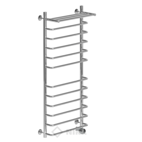 Л90 (г) ВП-120/40/47 с полочкой электрический Полотенцесушители «Ника»