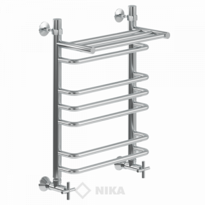 Л90 (г2) ВП-60/50/56 с полочкой водяной Полотенцесушители «Ника»