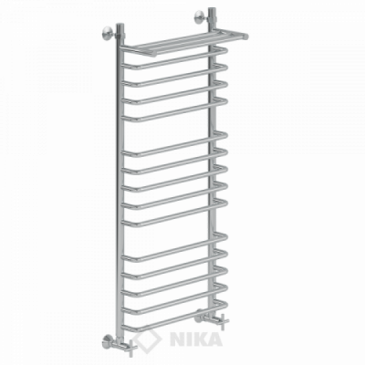 Л90 (г2) ВП-120/40/46 с полочкой водяной Полотенцесушители «Ника»