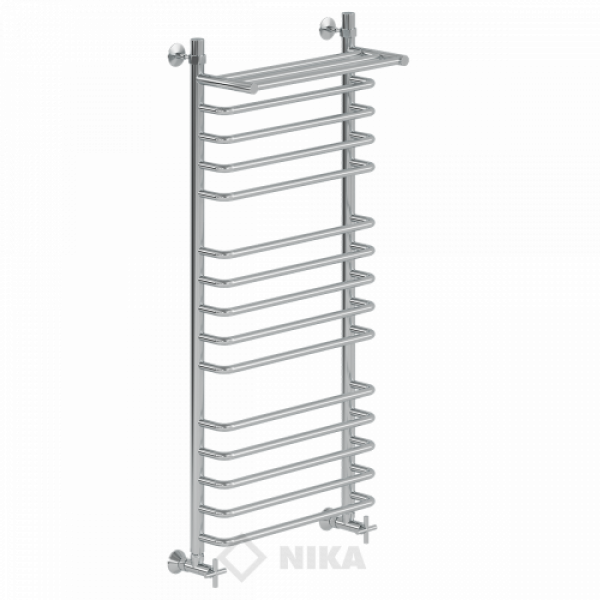 Л90 (г2) ВП-120/50/56 с полочкой водяной Полотенцесушители «Ника»