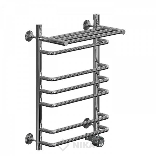 Л90 (г2) ВП-60/60/67 с полочкой электрический Полотенцесушители «Ника»