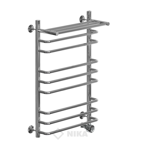 Л90 (г2) ВП-80/60/67 с полочкой электрический Полотенцесушители «Ника»