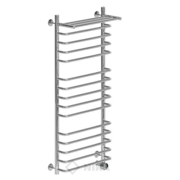 Л90 (г2) ВП-120/50/57 с полочкой электрический Полотенцесушители «Ника»
