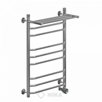 ЛТ (г2) ВП-80/50/57 с полочкой электрический Полотенцесушители «Ника»