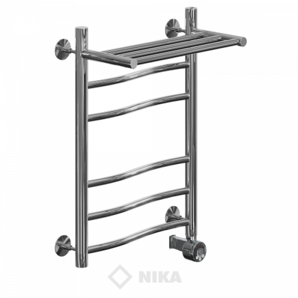 ЛВ (г) ВП-60/50/57 с полочкой электрический Полотенцесушители «Ника»