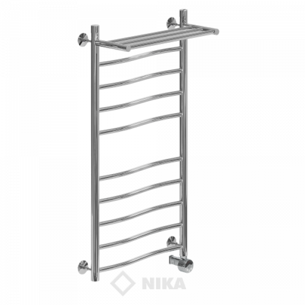ЛВ (г) ВП-100/50/57 с полочкой электрический Полотенцесушители «Ника»