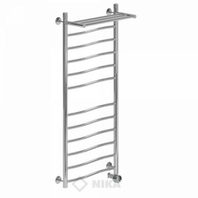 ЛВ (г) ВП-120/50/57 с полочкой электрический Полотенцесушители «Ника»