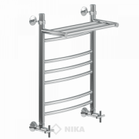 ЛД (г2) ВП-60/50/56 с полочкой водяной Полотенцесушители «Ника»