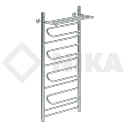 ЛZ ВП 100/40/46 с полочкой водяной Полотенцесушители «Ника»