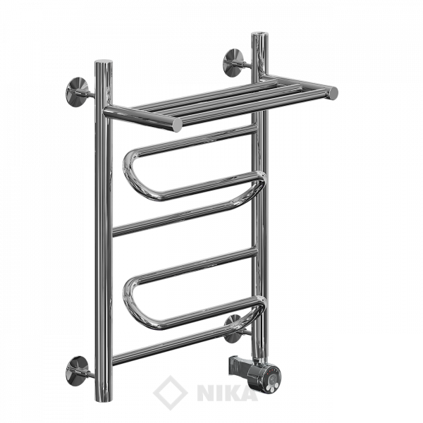 ЛZ ВП 60/40/47 с полочкой электрический Полотенцесушители «Ника»