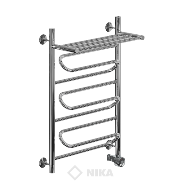ЛZ ВП 80/60/67 с полочкой электрический Полотенцесушители «Ника»