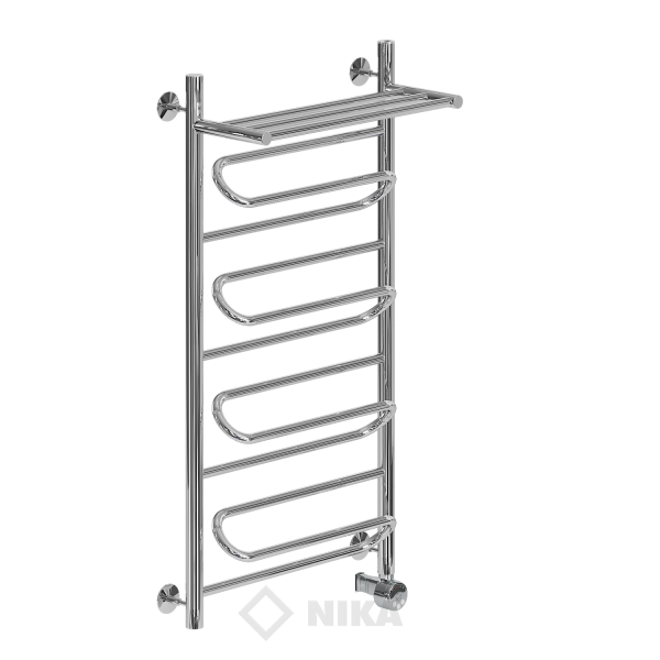 ЛZ ВП 100/40/47 с полочкой электрический Полотенцесушители «Ника»