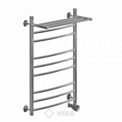 ЛД (г2) ВП-80/50/57 с полочкой электрический Полотенцесушители «Ника»