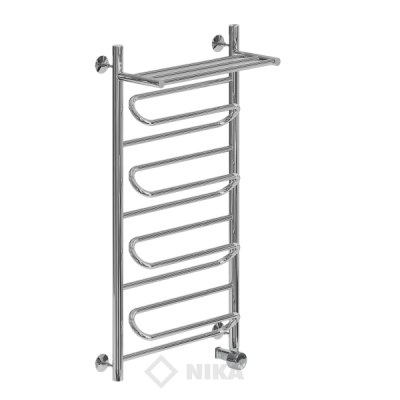 ЛZ ВП 100/50/57 с полочкой электрический Полотенцесушители «Ника»