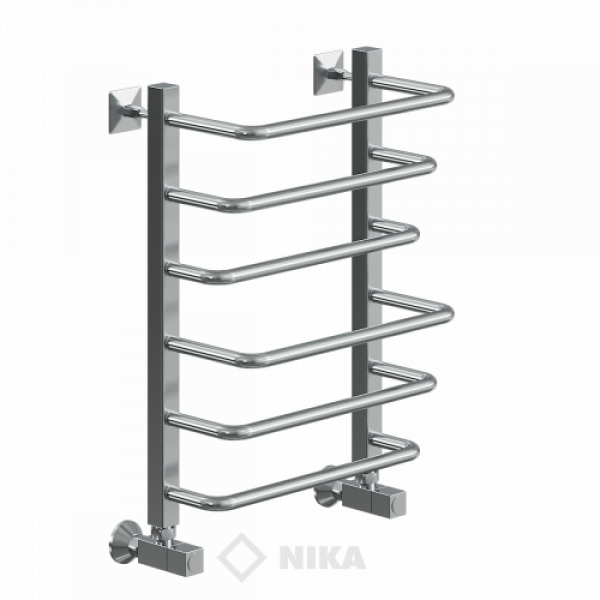 ЛМ 1-60/60/66 без полочки водяной Полотенцесушители «Ника»