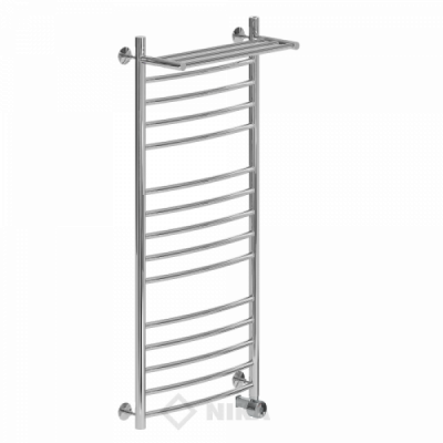 ЛД (г2) ВП-120/50/57 с полочкой электрический Полотенцесушители «Ника»