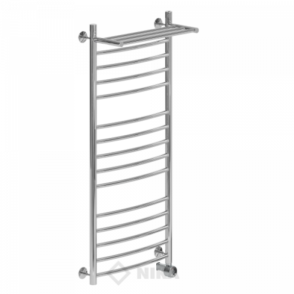 ЛД (г2) ВП-120/50/57 с полочкой электрический Полотенцесушители «Ника»