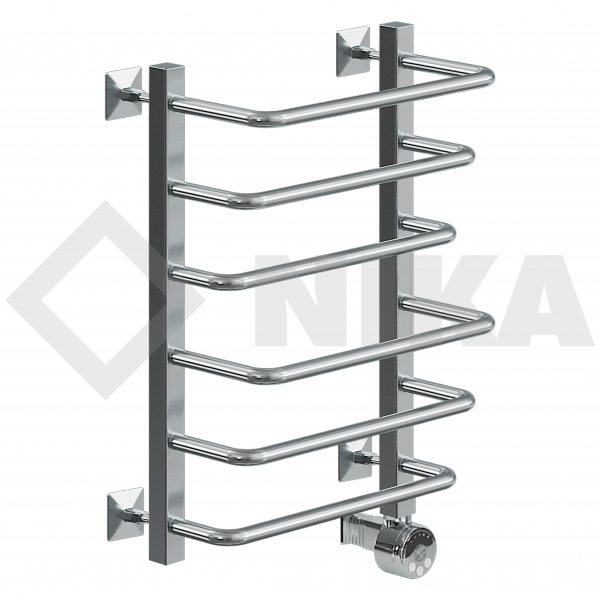 ЛМ 1-80/50/57 без полочки электрический Полотенцесушители «Ника»