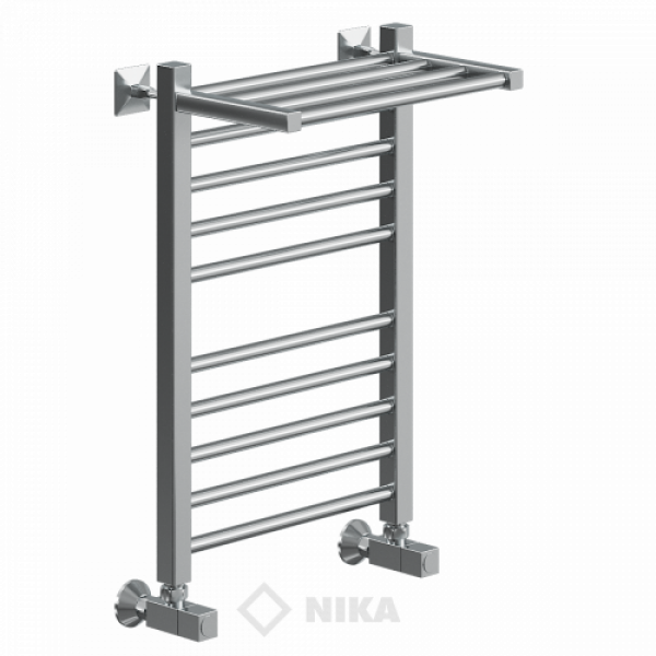 ЛМ 3-60/40/46 с полочкой водяной Полотенцесушители «Ника»
