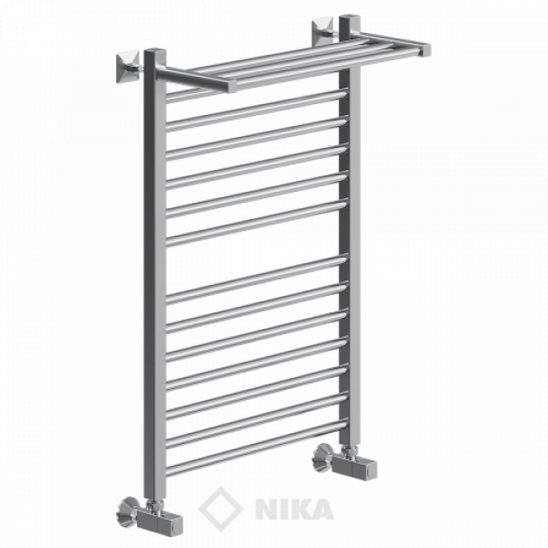 ЛМ 3-80/50/56 с полочкой водяной Полотенцесушители «Ника»